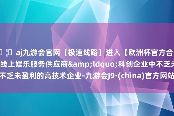 🦄aj九游会官网【极速线路】进入【欧洲杯官方合作网站】华人市场最大的线上娱乐服务供应商&ldquo;科创企业中不乏未盈利的高技术企业-九游会J9·(china)官方网站-真人游戏第一品牌