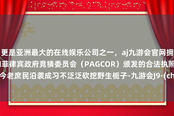 更是亚洲最大的在线娱乐公司之一，aj九游会官网拥有欧洲马耳他（MGA）和菲律宾政府竞猜委员会（PAG